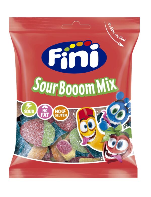 SOUR BOOOM MIX 90 g (12 ud) FINI