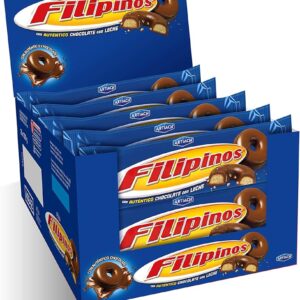 FILIPINOS CHOCOLATE LECHE 128 GR - 12 UNIDADES